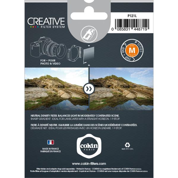 Cokin Filter P121L Neutral Grey G2-lght (ND2) (0.3)