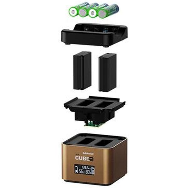 Hahnel ProCube 2 Chargeur pour Olympus