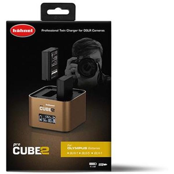 Hahnel ProCube 2 Chargeur pour Olympus