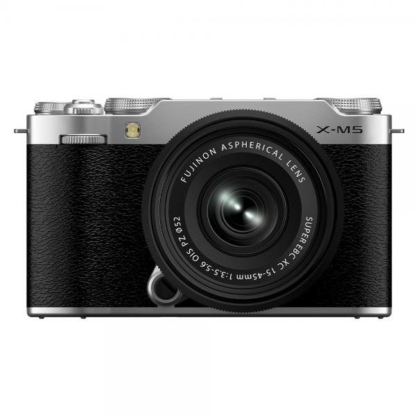 Fujifilm X-M5 Silver + XC15-45mm f/3.5-5.6 OIS PZ