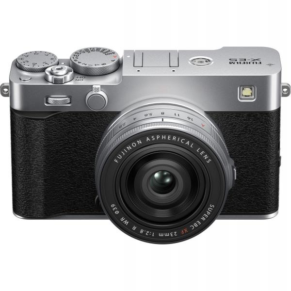 Fujifilm X-E5 + XF23mm f/2.8 R WR Kit Silver - PRECOMMANDE