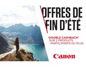 CANON DOUBLE CASBACK