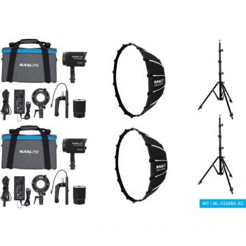 Forza 60B II Bi-Colour LED Dual Kit avec pieds...