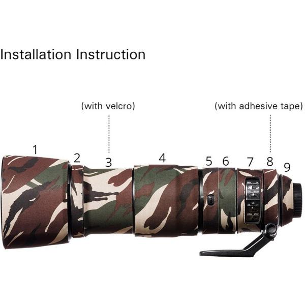 easyCover Lens Oak For 150-600mm f/5-6.3 DG OS HSM C FR Camo