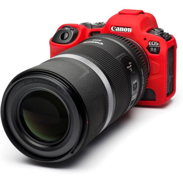 easyCover Body Cover Pour Canon R5 / R6 Red