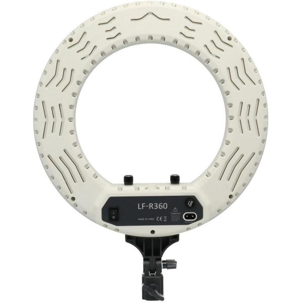 Caruba Round Vlogger 12 inch LED set avec sac - White