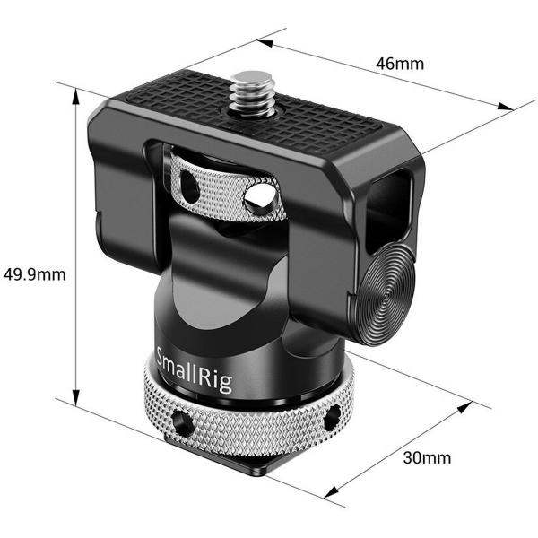 Smallrig 2346 Swivel And Tilt Monitor Mount w/ Cold Shoe