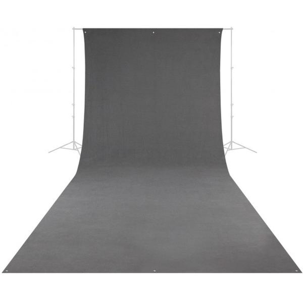 Westcott Wrinkle-Resistant Backdrop - Neutral Gray (6.1x2.7)