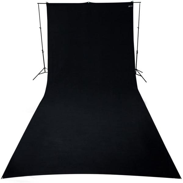 Westcott Wrinkle-Resistant Backdrop - Black (6.1 x 2.7)