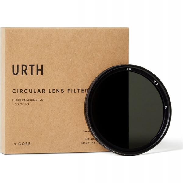 Urth 40.5mm ND2-400 (1-8.6 Stop) Variable ND Lens Filter