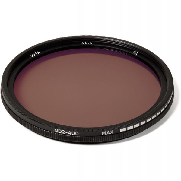 Urth 40.5mm ND2-400 (1-8.6 Stop) Variable ND Lens Filter