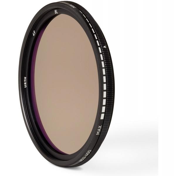 Urth 49mm ND2-400 (1-8.6 Stop) Variable ND Lens Filter