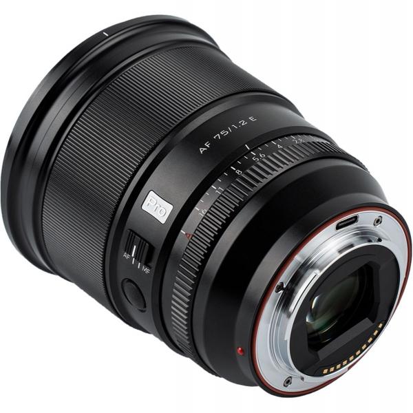XF-75 f/1.2 AF Pro Sony E-Mount APS-C