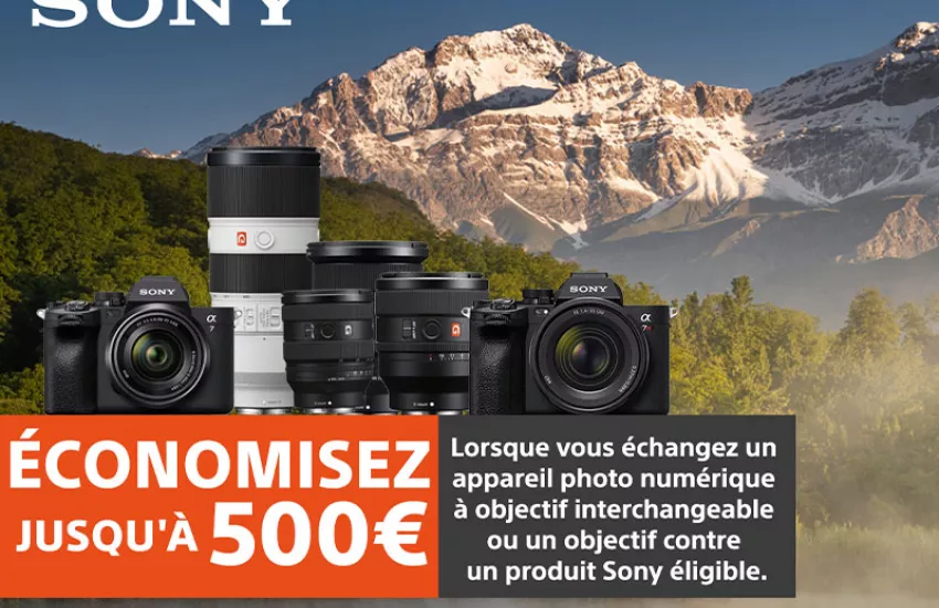 PROMO SONY KORTING TOT 500€