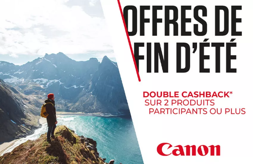 CANON DOUBLE CASBACK