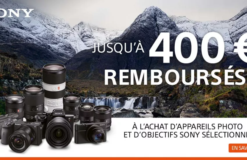 SONY: Cashbacks d’hiver !